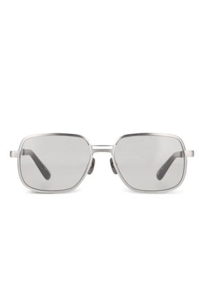 Yellows Plus Barris geometric sunglasses - Silver