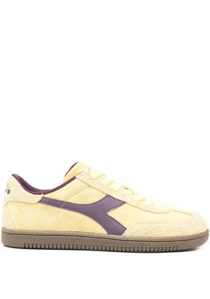 Diadora Suede Panel Trainers - Yellow
