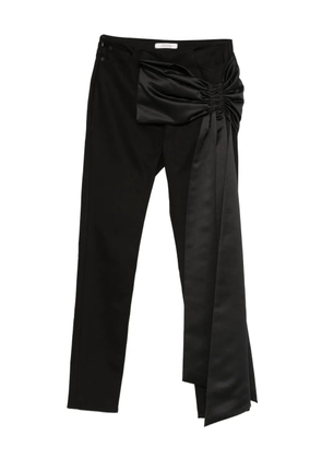 Dorothee Schumacher bowdetail trousers - Black