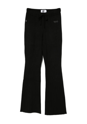 izzue RSVD flared trousers - Black
