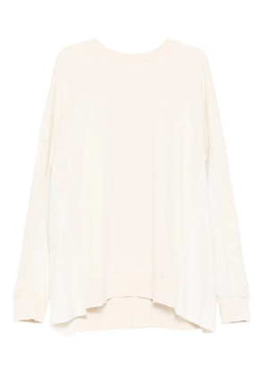 FIVE CM logo-embroidered sweatshirt - Neutrals