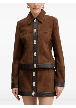 Retrofete Nanna suede jacket - Brown