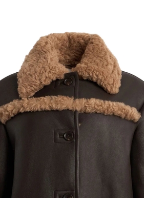 Bally pocket leather jacket - Brown