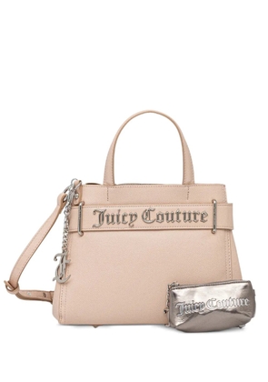 Juicy Couture Jasmine top-handle logo tote bag - Neutrals