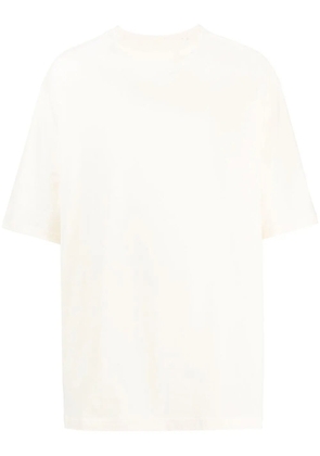 Y-3 short-sleeved jersey-knit T-shirt - Neutrals