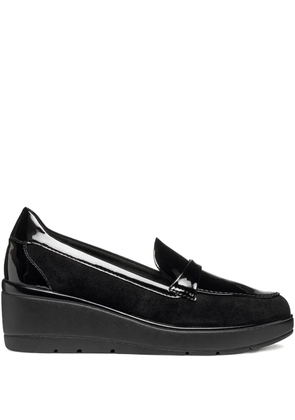 Geox Ilde leather loafers - Black