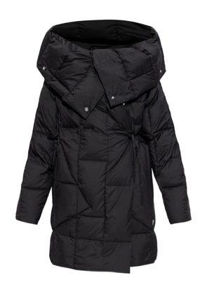 Add button quilted top - Black