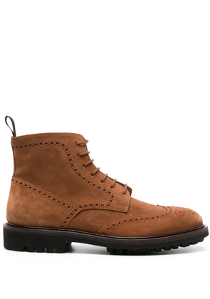 Scarosso Thomas suede boots - Brown