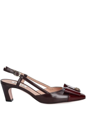 Bally 55mm Bilyana slingback pumps - Brown