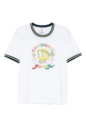 Casablanca Tennis Mascot T-shirt - White