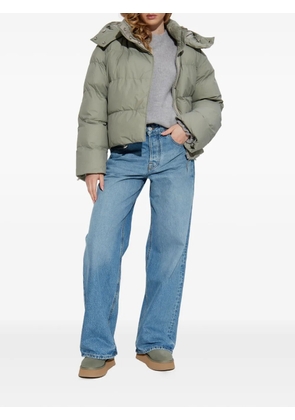 SAMSOE SAMSOE hooded puffer jacket - Grey