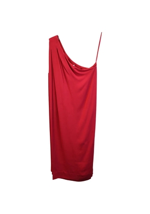 Diane Von Furstenberg Vintage one-shoulder mini dress - Red