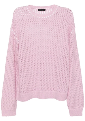 tout a coup open-knit jumper - Pink