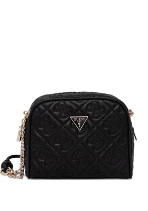 GUESS USA mini Adelasia logo-plaque crossbody bag - Black