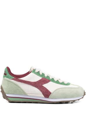 Diadora Rally suede panelled sneakers - Green