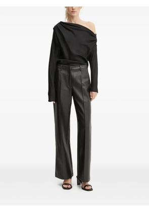 A.L.C. draped one-shoulder top - Black