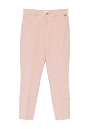 LIU JO button-fastening trousers - Pink