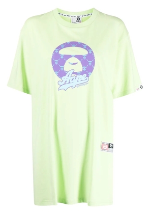 AAPE BY *A BATHING APE® graphic-print jersey T-shirt - Green
