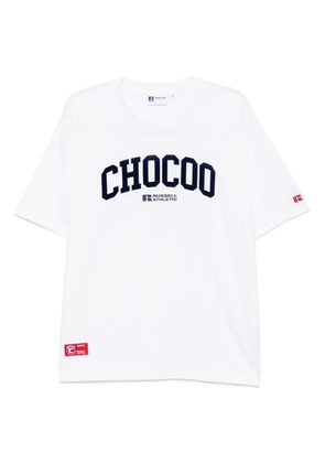 CHOCOOLATE logo-print T-shirt - White