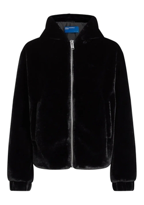 Karl Lagerfeld Jeans hooded zip-front jacket - Black