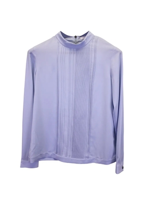 BOSS pleated-detail blouse - Blue