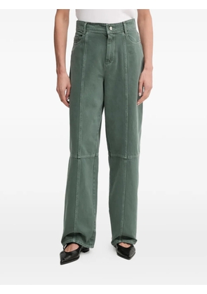 Stine Goya panelled-design jeans - Green