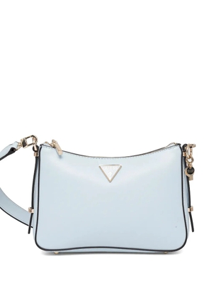 GUESS USA logo-plaque shoulder bag - Blue