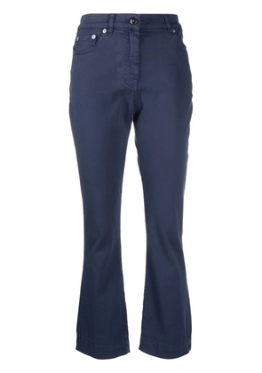 Semicouture Frederick flared cropped jeans - Blue