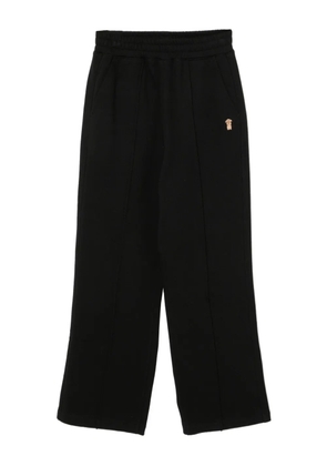 CHOCOOLATE puppy-embroidered trousers - Black