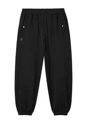 izzue X Russell Athletic logo-patch track pants - Black