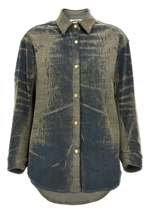 DARKPARK Julie denim shirt - Green