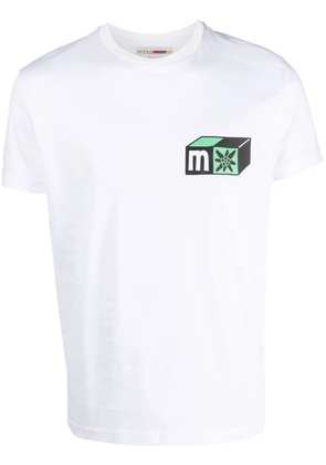 MODES GARMENTS graphic-print cotton T-shirt - White