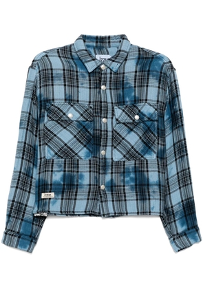 izzue checked shirt - Blue