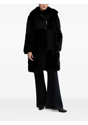DKNY Winter faux-fur coat - Black