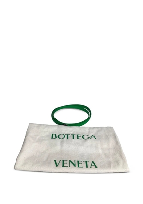 Bottega Veneta Pre-Owned triangle-buckle leather belt - Green