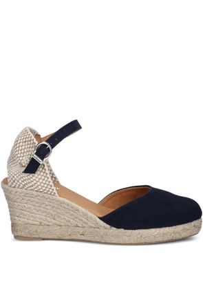 Barbour Elder wedge espadrilles - Blue