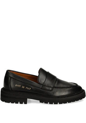 Common Projects leather loafers - Black