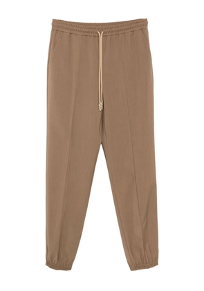 Lacoste press-crease trousers - Brown