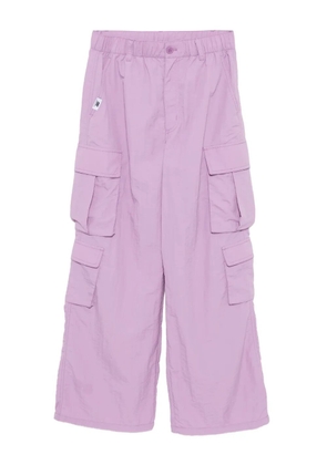 CHOCOOLATE logo-patched cargo pants - Purple