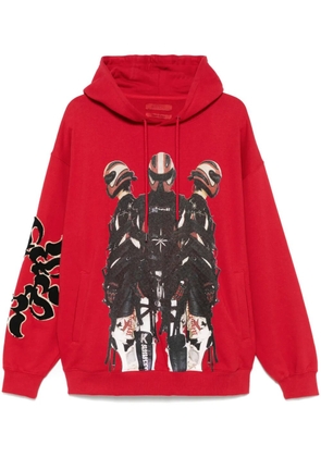 KUSIKOHC Moto Men hoodie - Red
