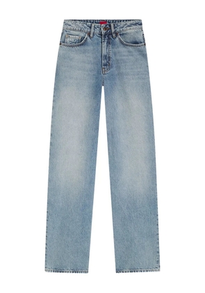 HUGO logo-pocket jeans - Blue