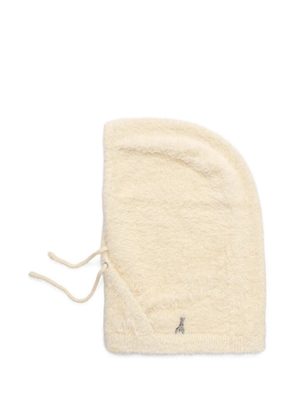 Patrizia Pepe logo-detail balaclava - Neutrals