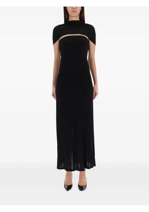 Helmut Lang cut-out maxi dress - Black