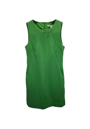 Diane Von Furstenberg Vintage round-neck mini dress - Green