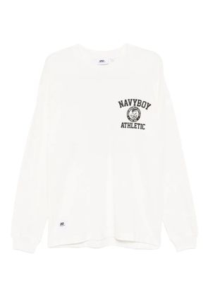 CHOCOOLATE graphic-print T-shirt - Neutrals