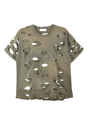 ALEXANDER DIGENOVA Crash cotton T-shirt - Green