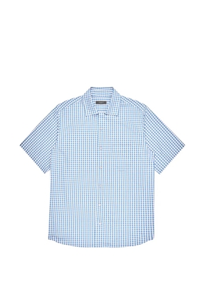 Glanshirt checked shirt - Blue