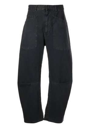 Nili Lotan curved-leg denim jeans - Grey