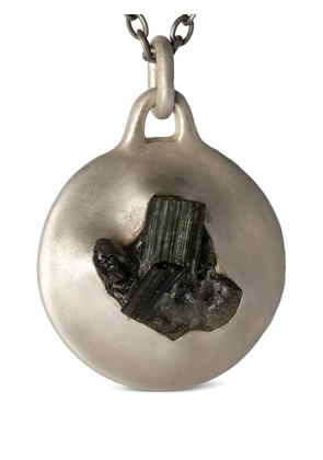 Parts of Four Disk pendant necklace - Silver