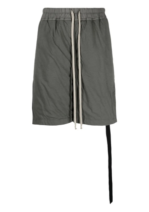 Rick Owens DRKSHDW Long Boxers cotton shorts - Grey